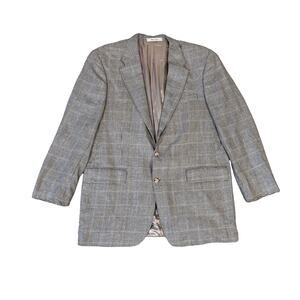 Vintage Marshall Fields Silk Wool Linen Sports Coat Blazer US Men's 44T